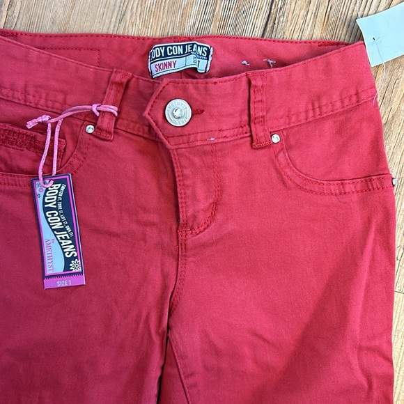 Amethyst Jeans Red Size 1 NWT - Picture 3 of 8